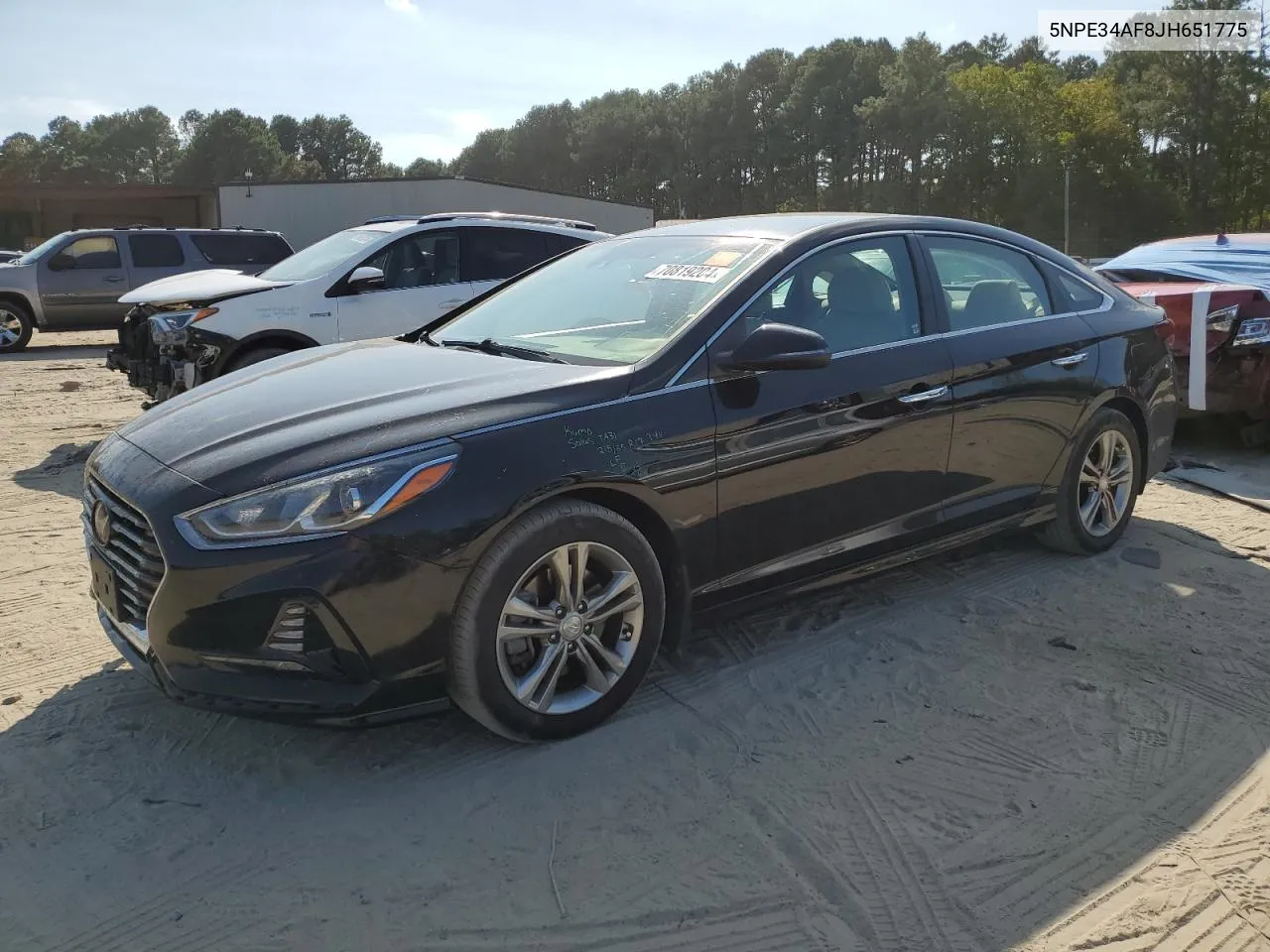 2018 Hyundai Sonata Sport VIN: 5NPE34AF8JH651775 Lot: 70819204