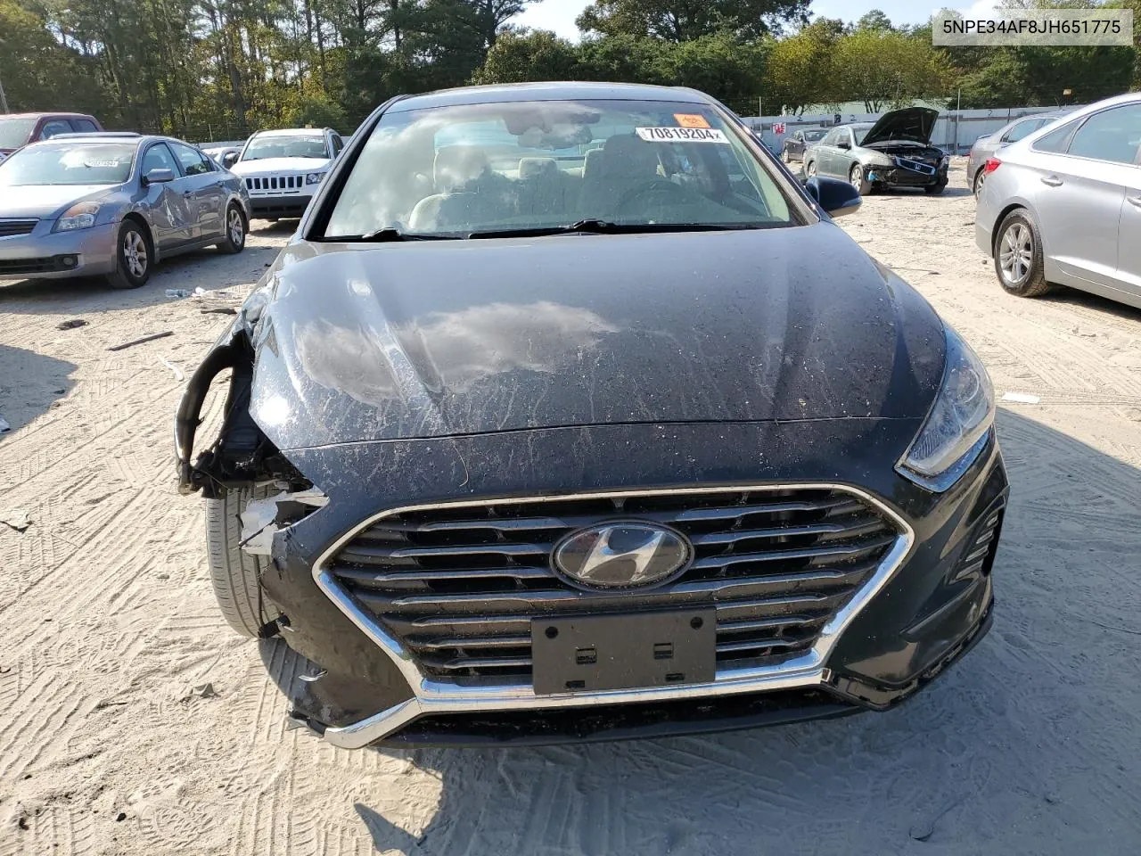 5NPE34AF8JH651775 2018 Hyundai Sonata Sport