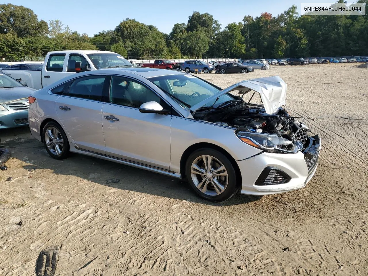 5NPE34AF0JH600044 2018 Hyundai Sonata Sport