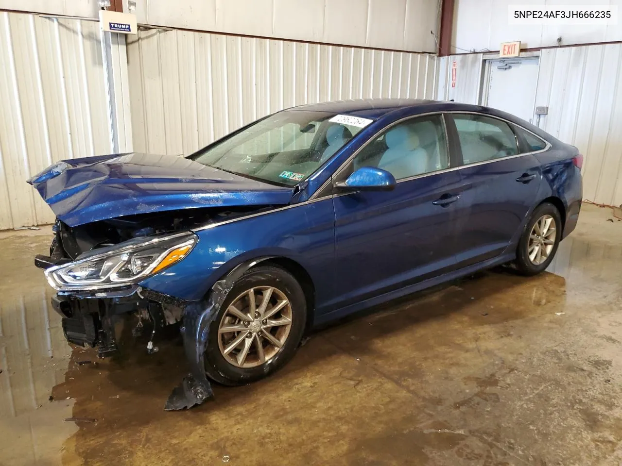 2018 Hyundai Sonata Se VIN: 5NPE24AF3JH666235 Lot: 70962264