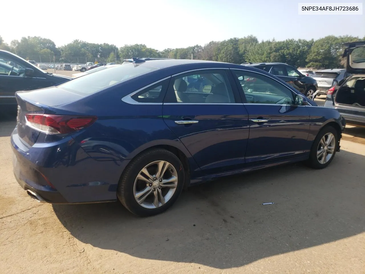 2018 Hyundai Sonata Sport VIN: 5NPE34AF8JH723686 Lot: 71010044