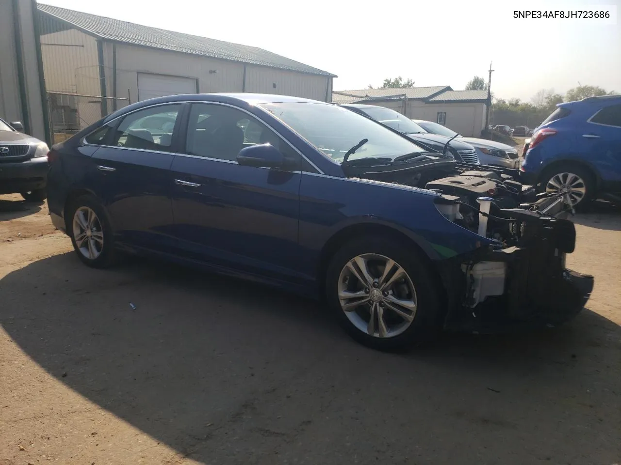 5NPE34AF8JH723686 2018 Hyundai Sonata Sport