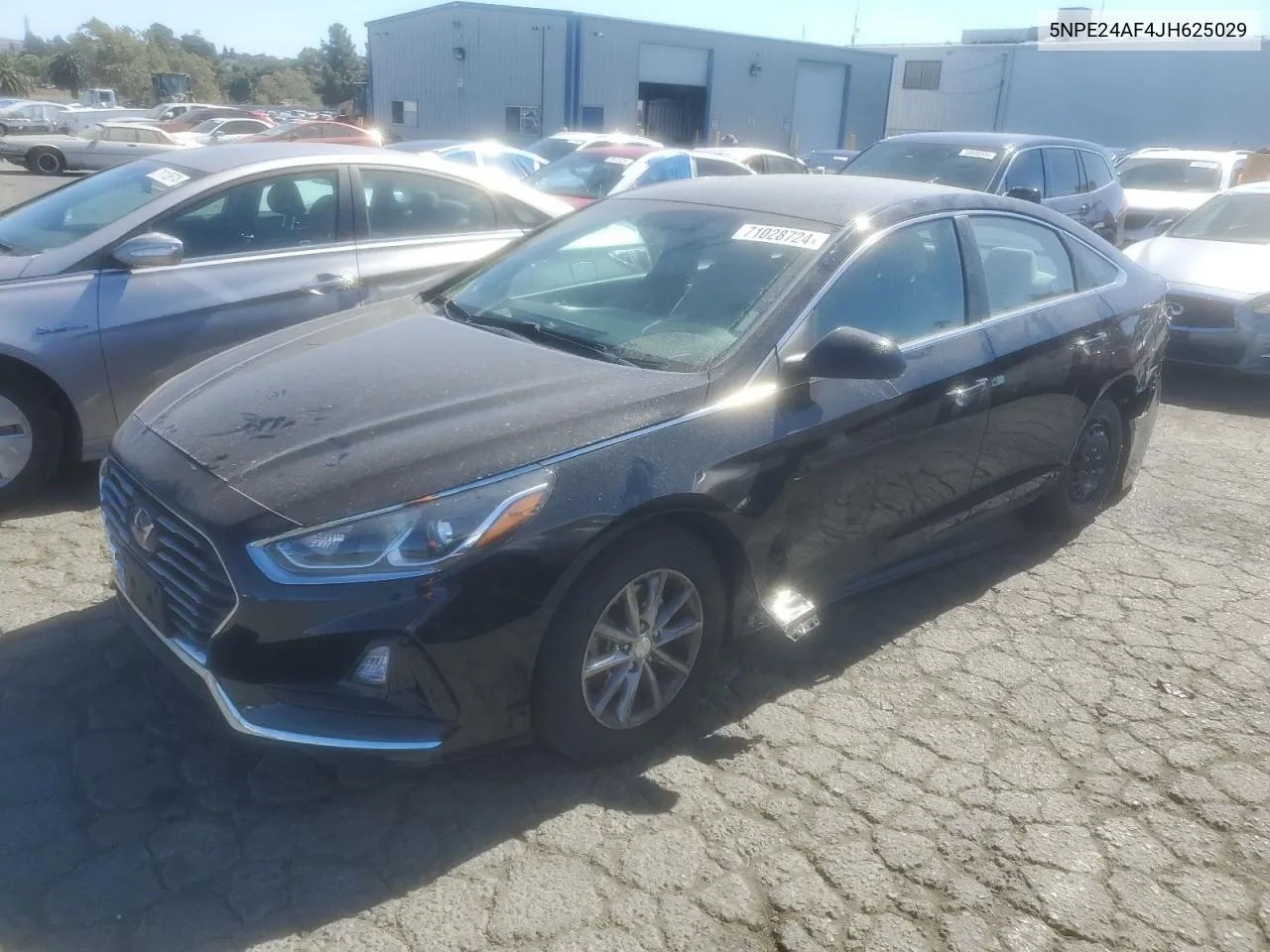 2018 Hyundai Sonata Se VIN: 5NPE24AF4JH625029 Lot: 71028724