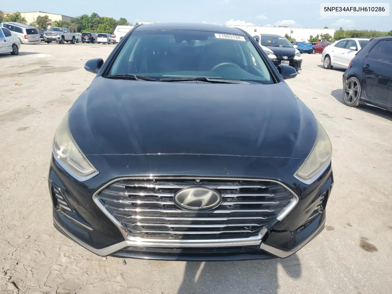 2018 Hyundai Sonata Sport VIN: 5NPE34AF8JH610286 Lot: 71065134