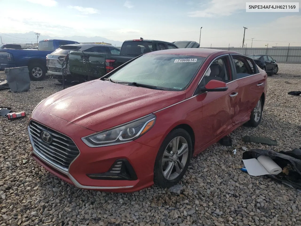 5NPE34AF4JH621169 2018 Hyundai Sonata Sport