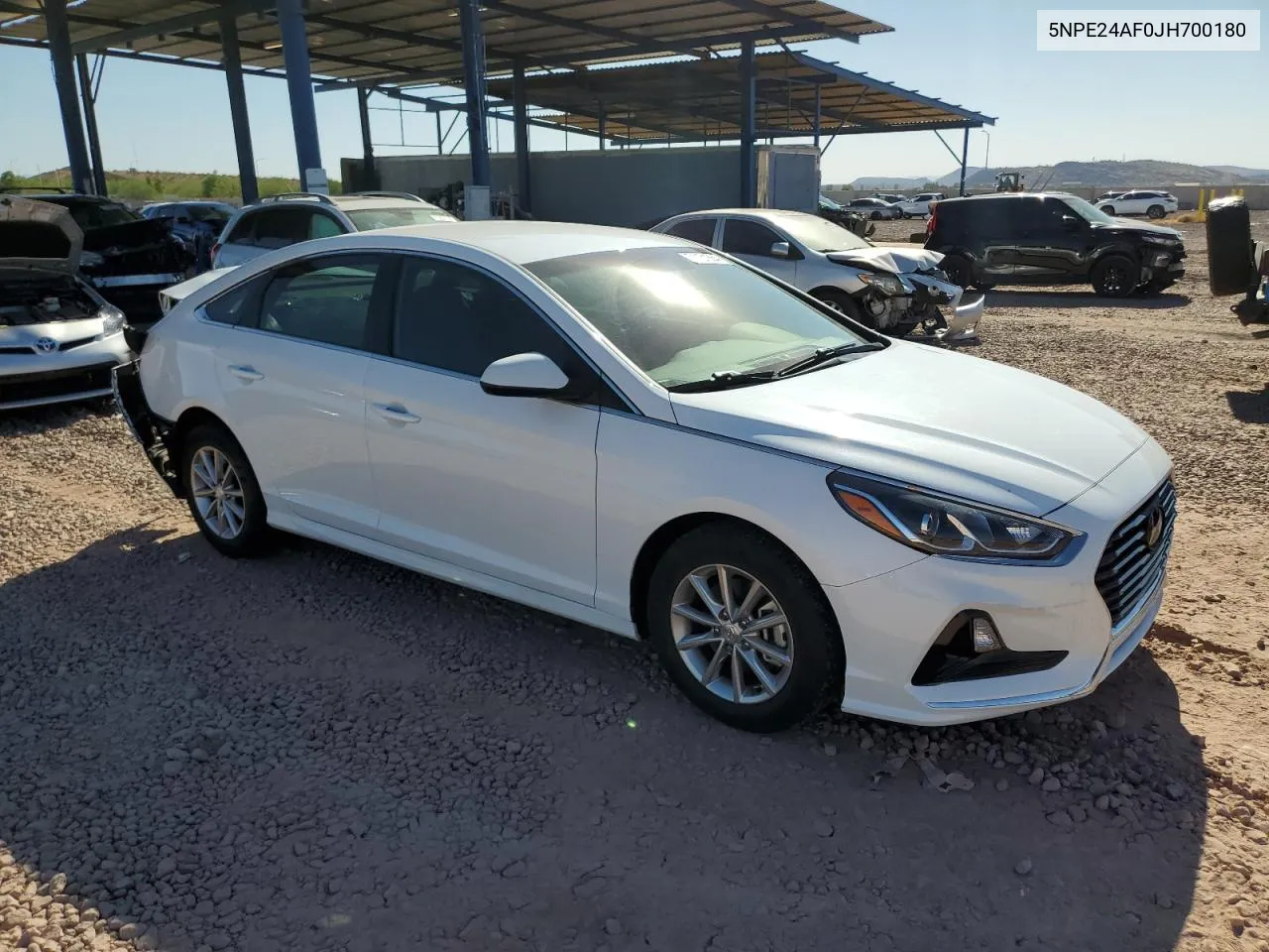 5NPE24AF0JH700180 2018 Hyundai Sonata Se