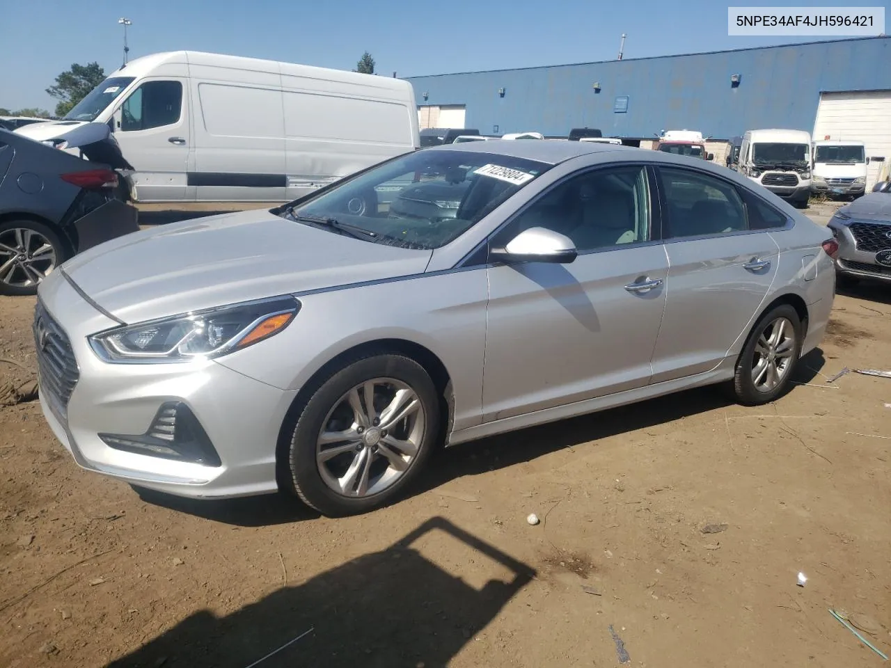 2018 Hyundai Sonata Sport VIN: 5NPE34AF4JH596421 Lot: 71229804