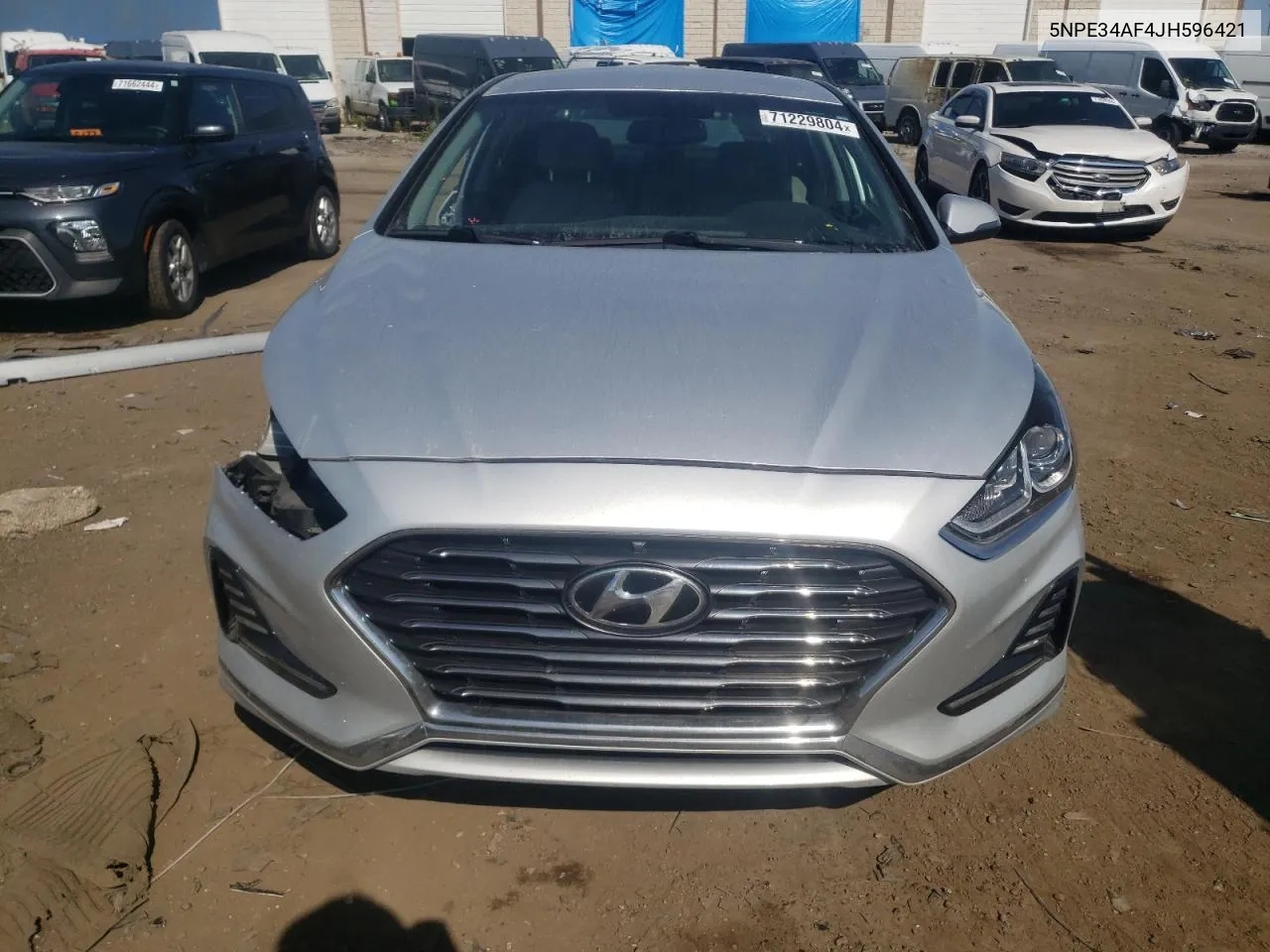 5NPE34AF4JH596421 2018 Hyundai Sonata Sport