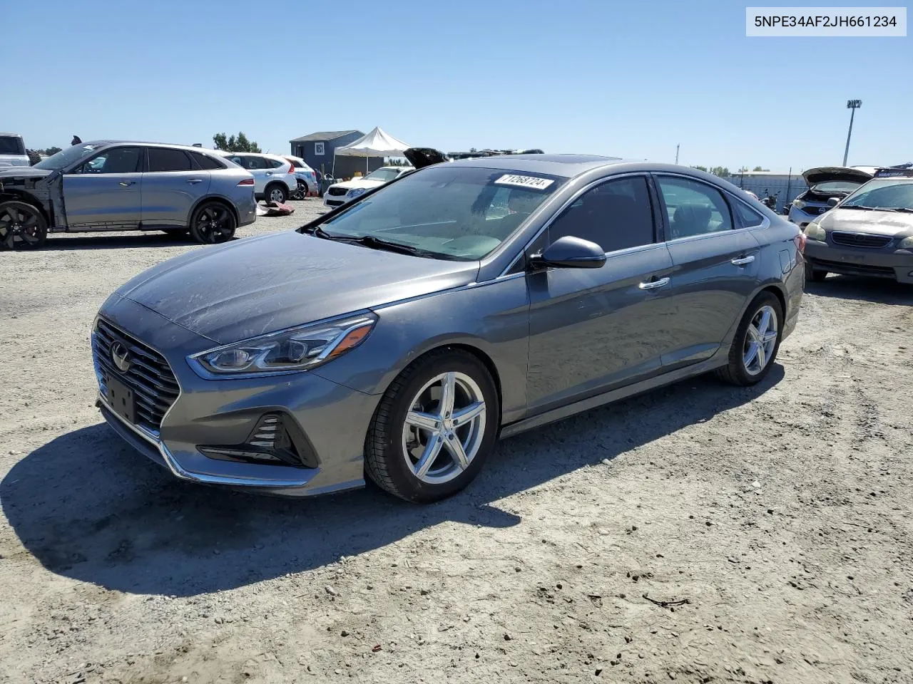 5NPE34AF2JH661234 2018 Hyundai Sonata Sport