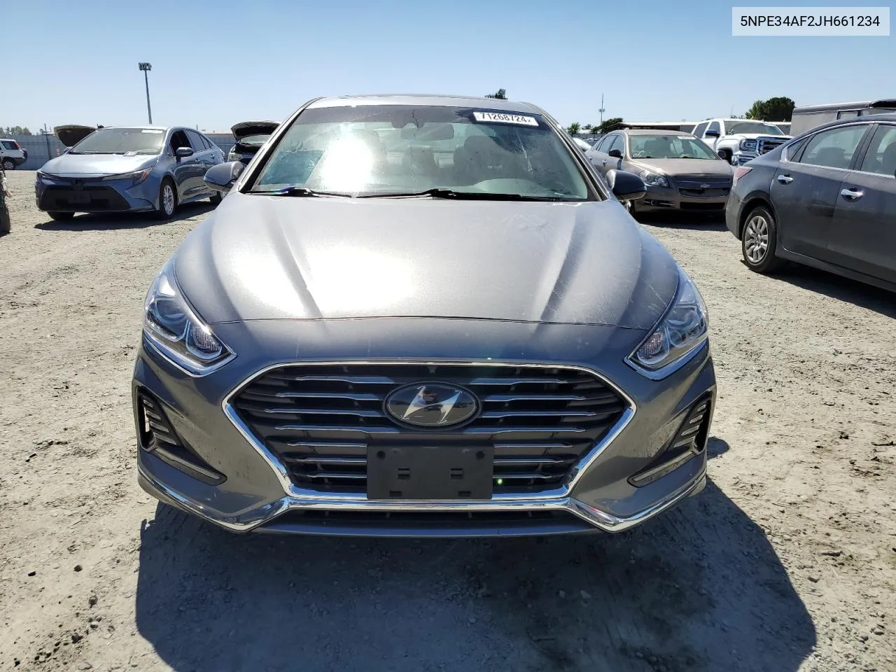 5NPE34AF2JH661234 2018 Hyundai Sonata Sport