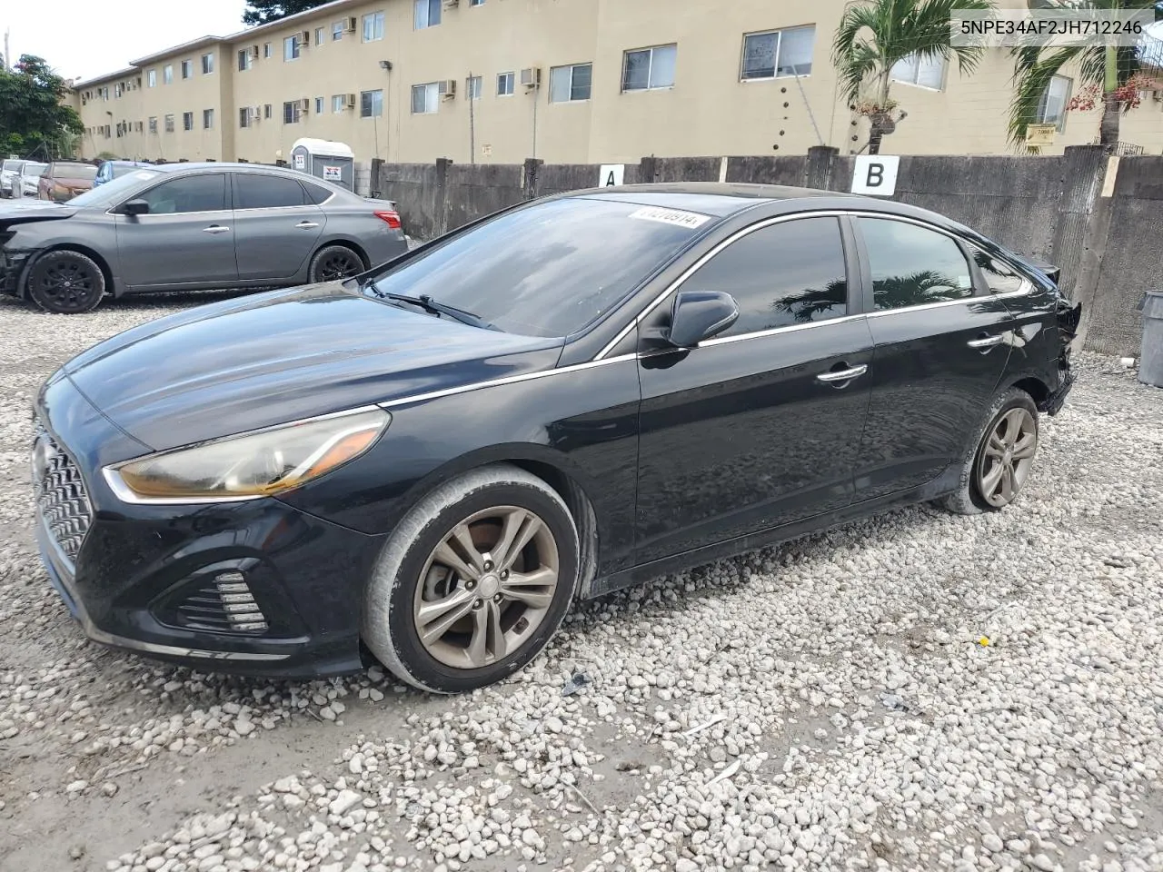 5NPE34AF2JH712246 2018 Hyundai Sonata Sport