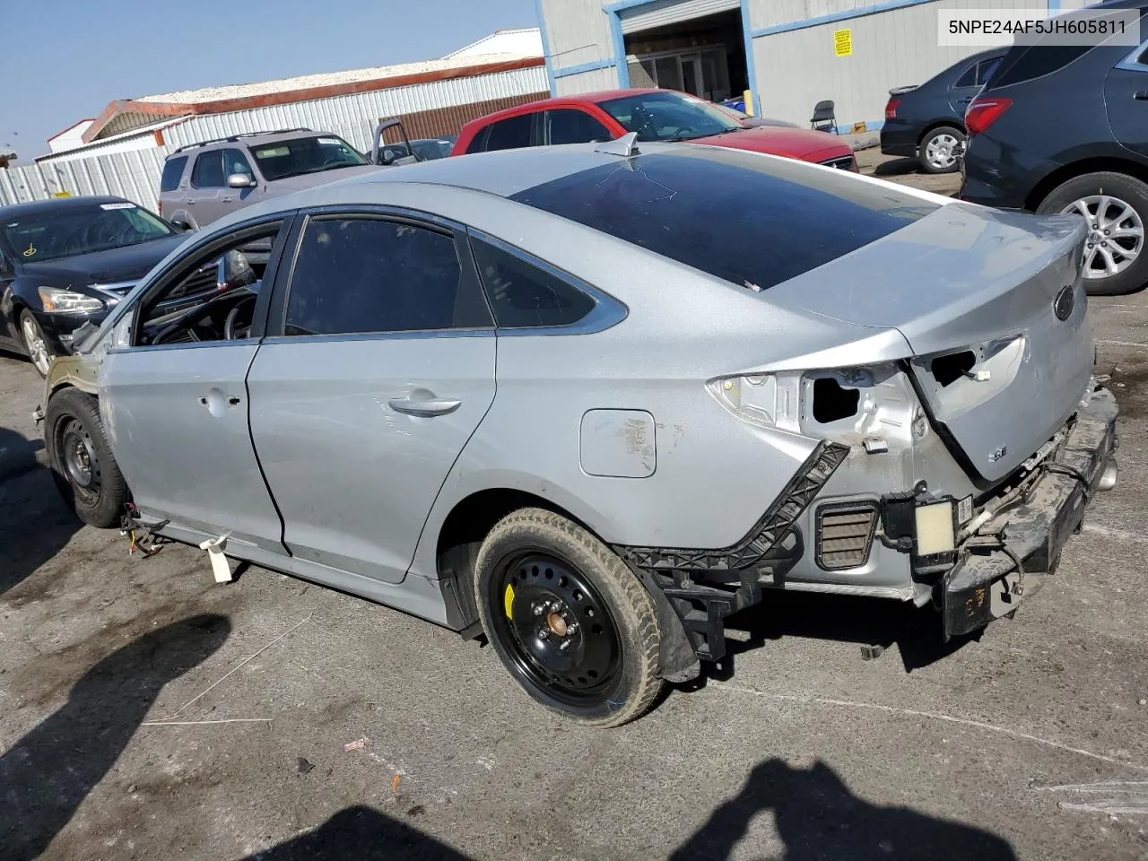 5NPE24AF5JH605811 2018 Hyundai Sonata Se