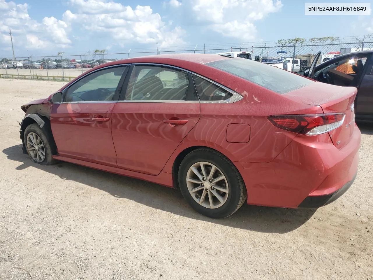 5NPE24AF8JH616849 2018 Hyundai Sonata Se