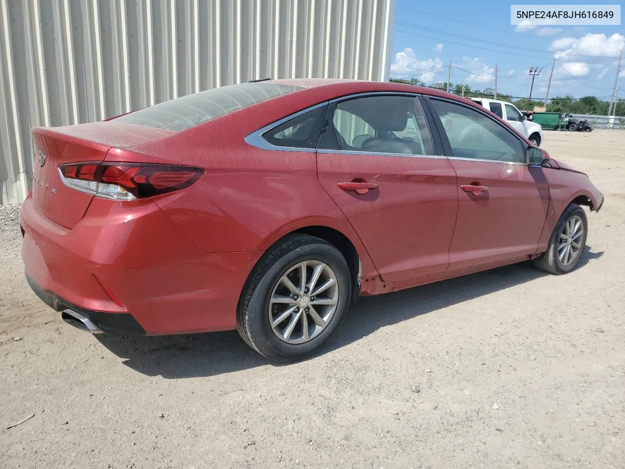 5NPE24AF8JH616849 2018 Hyundai Sonata Se