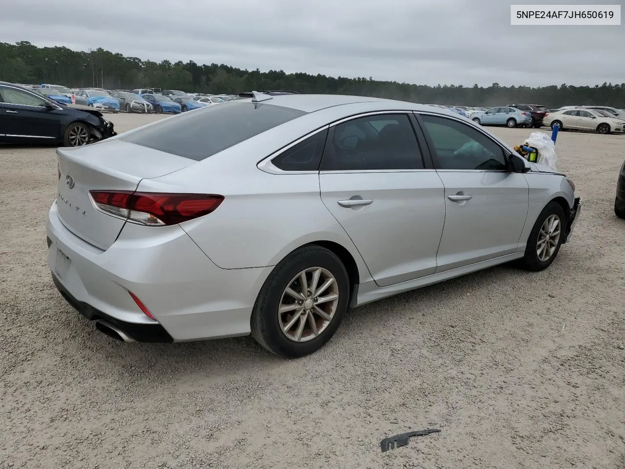 2018 Hyundai Sonata Se VIN: 5NPE24AF7JH650619 Lot: 71564254