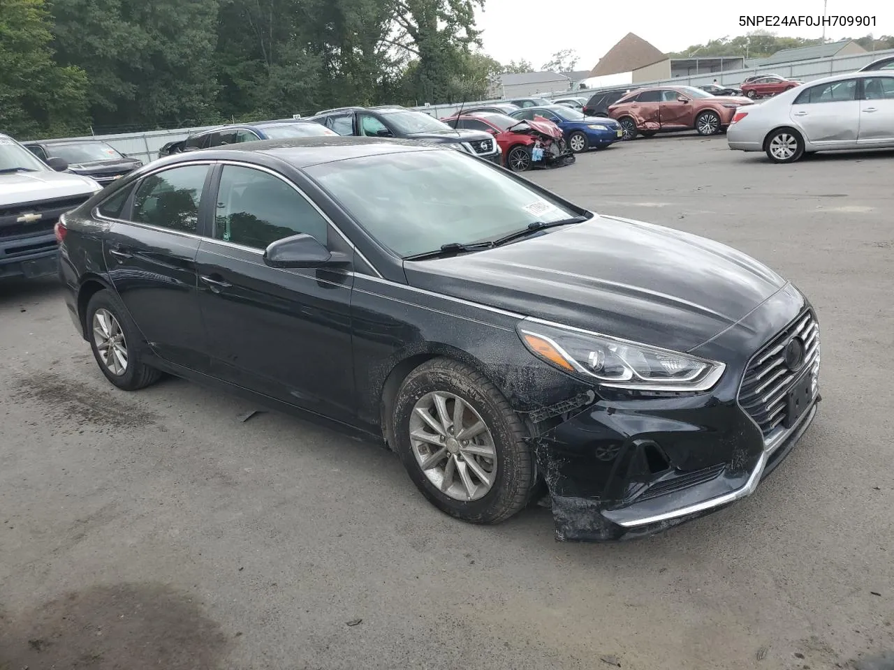 5NPE24AF0JH709901 2018 Hyundai Sonata Se