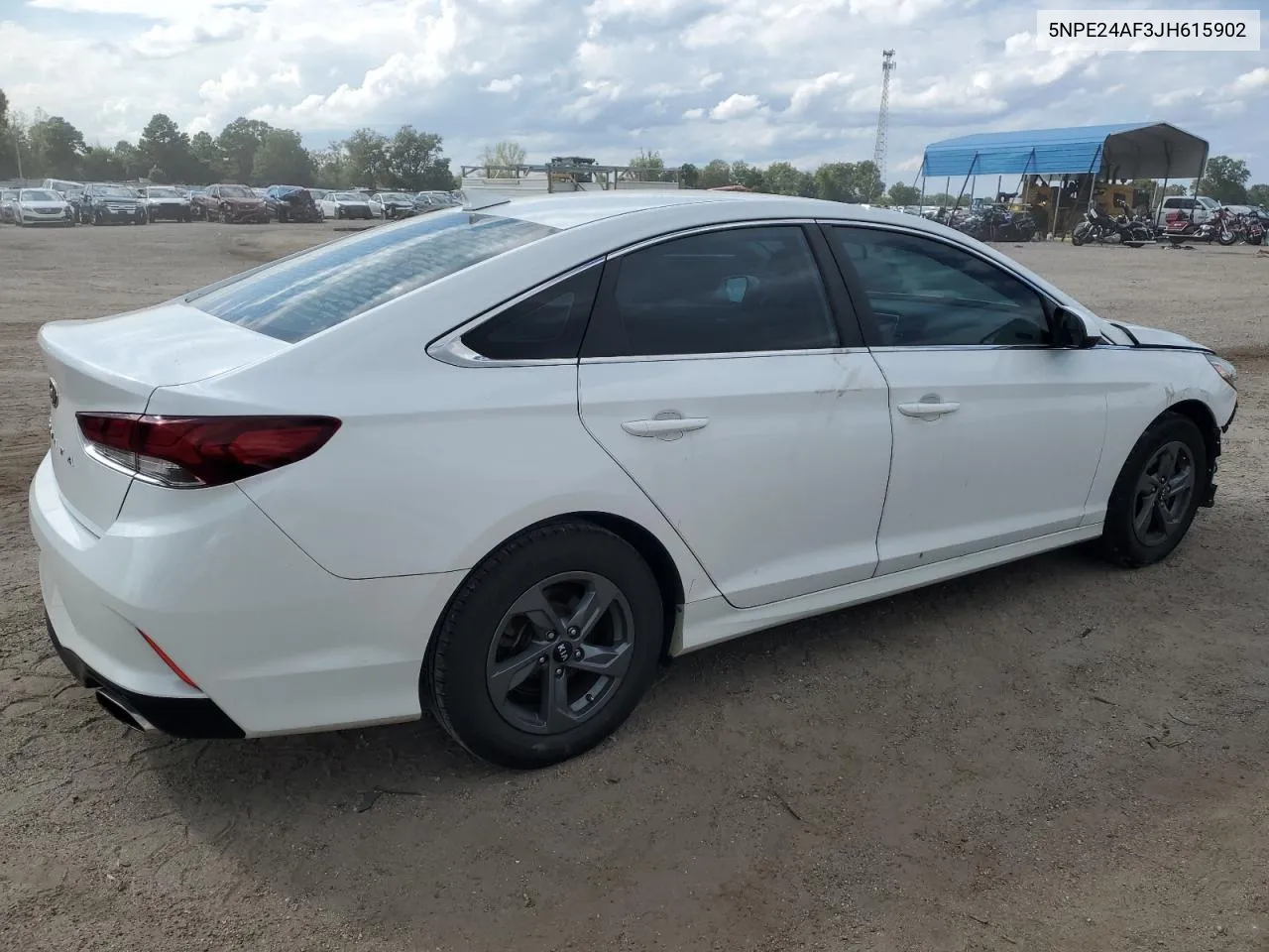 2018 Hyundai Sonata Se VIN: 5NPE24AF3JH615902 Lot: 71950394