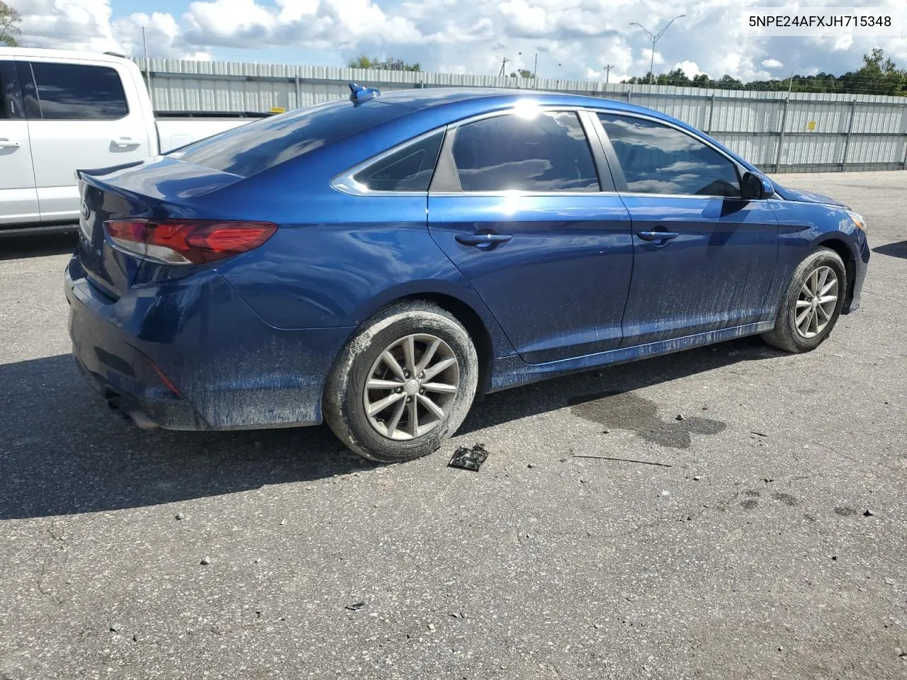 2018 Hyundai Sonata Se VIN: 5NPE24AFXJH715348 Lot: 72058924