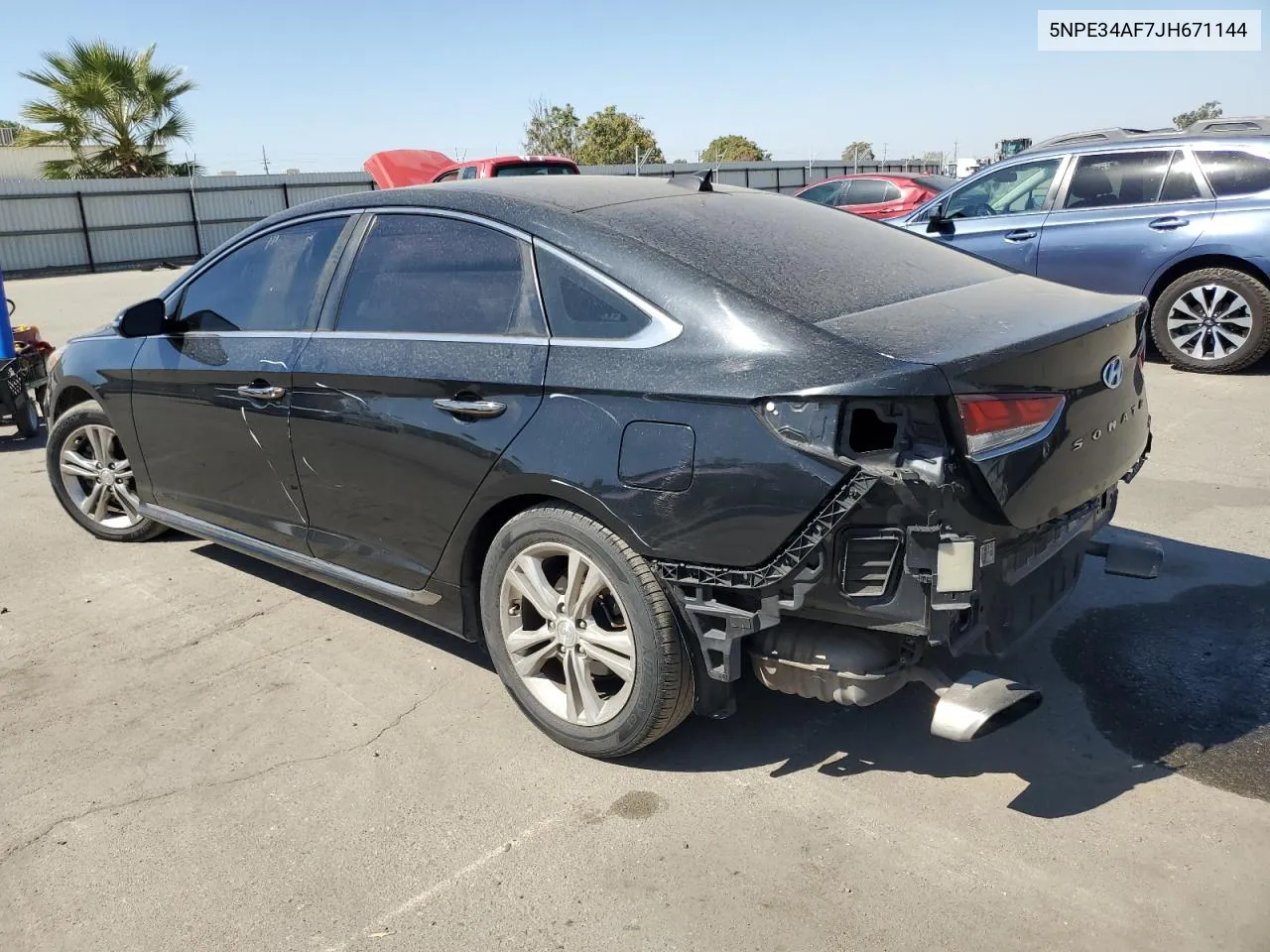 5NPE34AF7JH671144 2018 Hyundai Sonata Sport