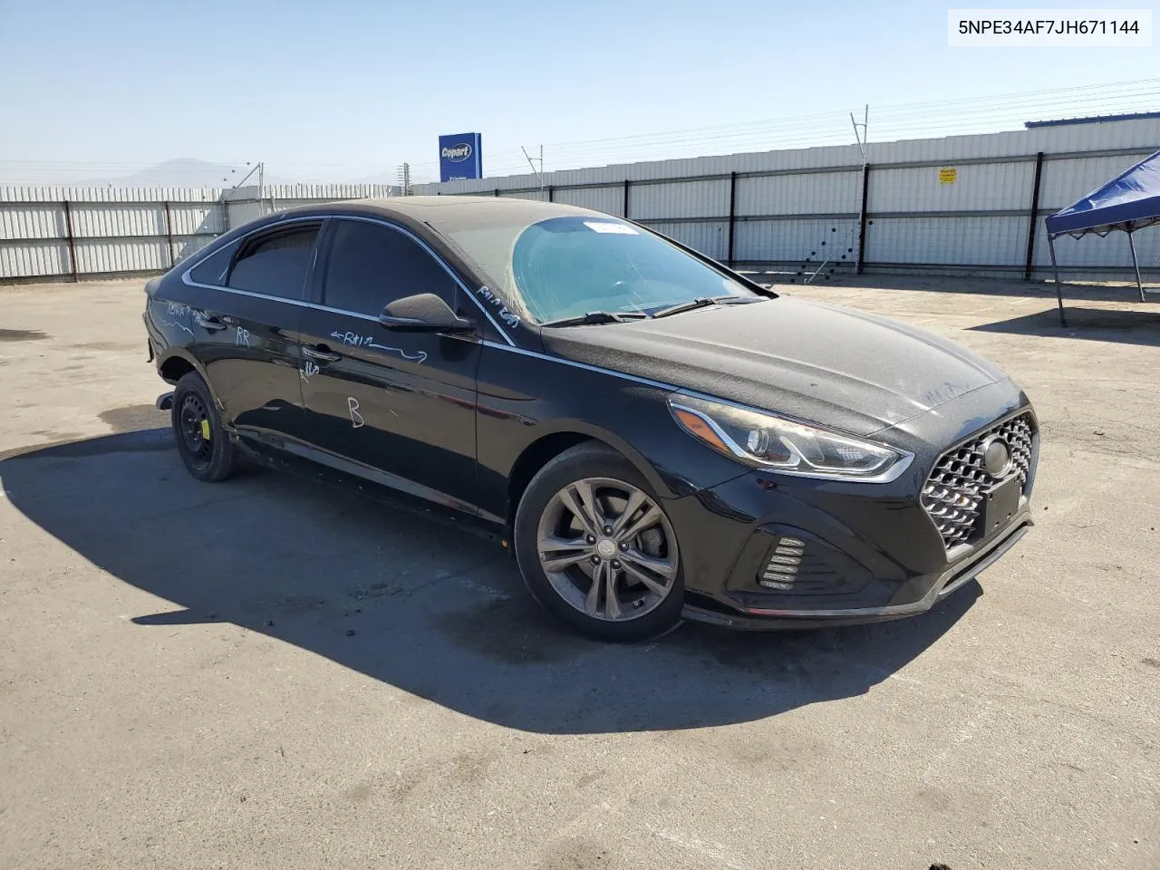 2018 Hyundai Sonata Sport VIN: 5NPE34AF7JH671144 Lot: 72072594