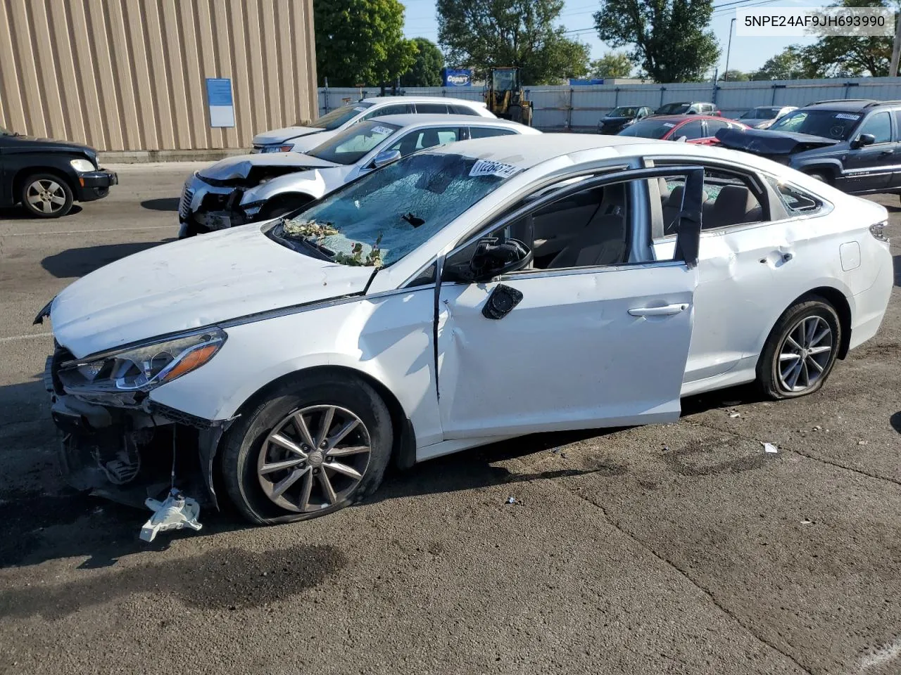 2018 Hyundai Sonata Se VIN: 5NPE24AF9JH693990 Lot: 72264674