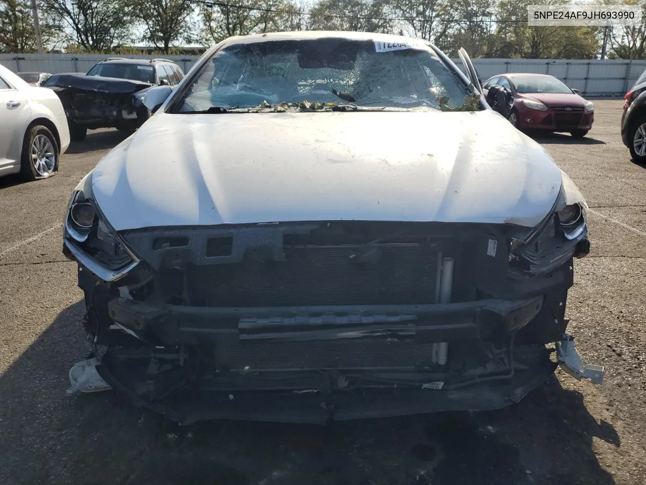 5NPE24AF9JH693990 2018 Hyundai Sonata Se