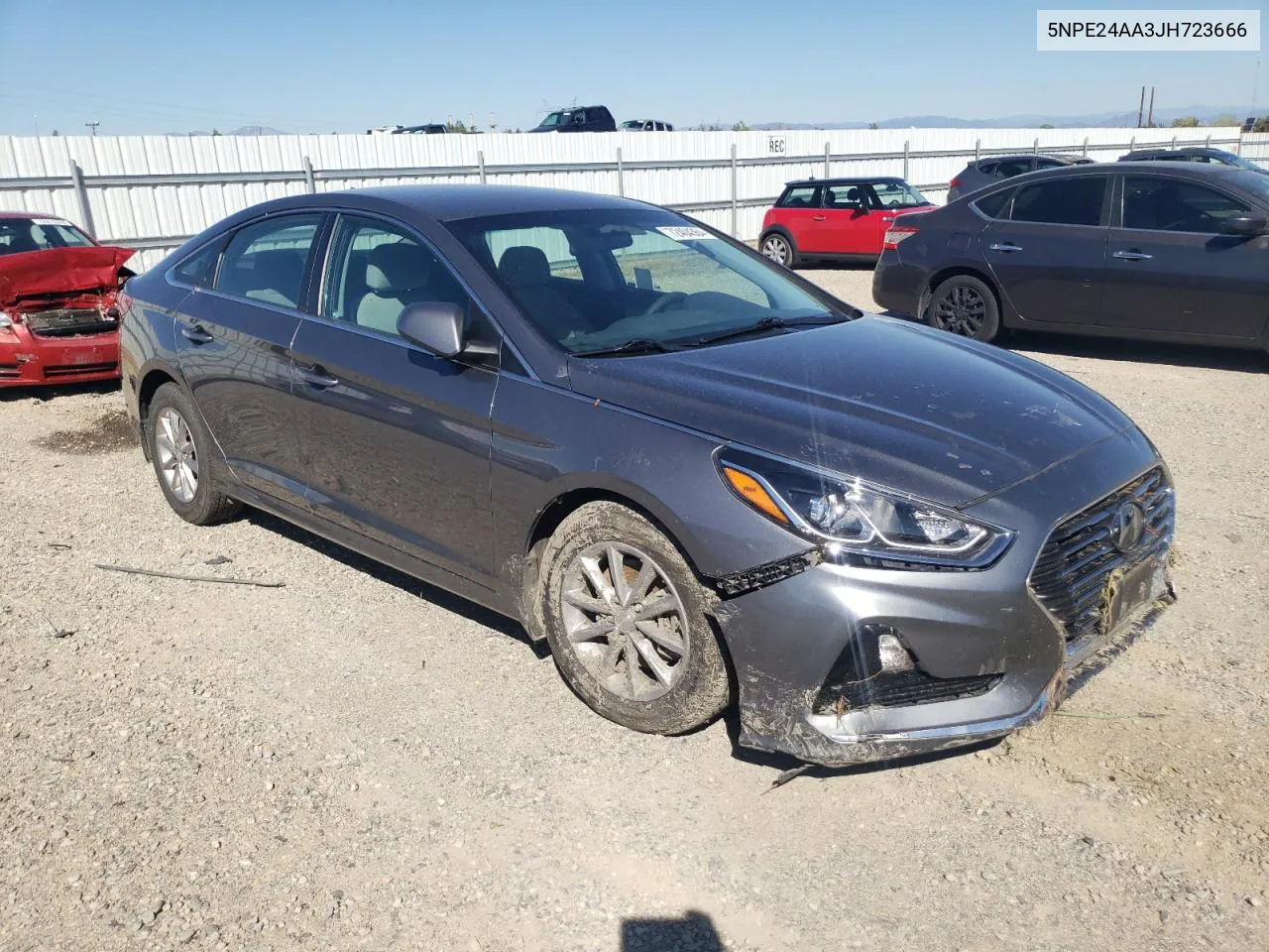 5NPE24AA3JH723666 2018 Hyundai Sonata Eco