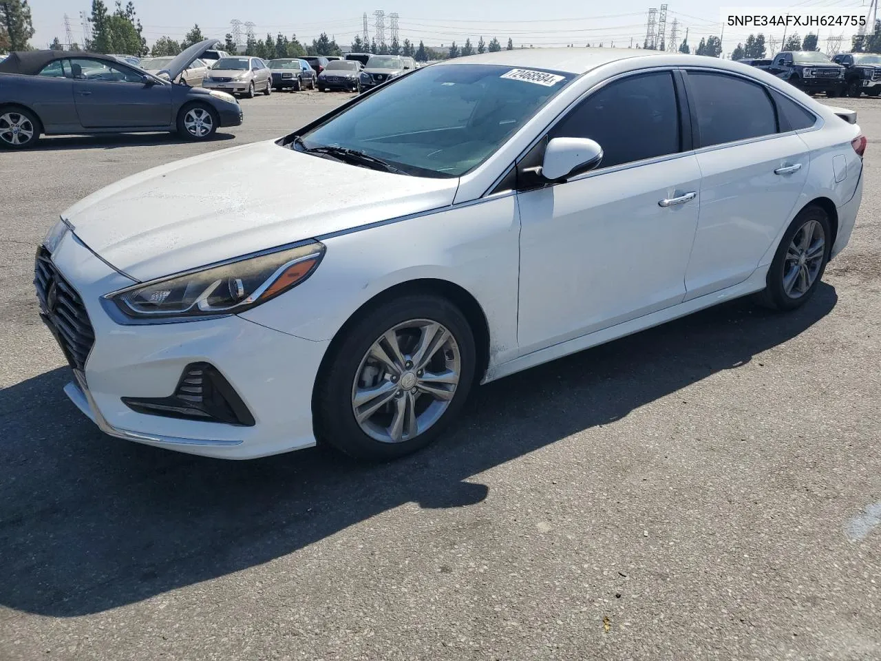 2018 Hyundai Sonata Sport VIN: 5NPE34AFXJH624755 Lot: 72468584