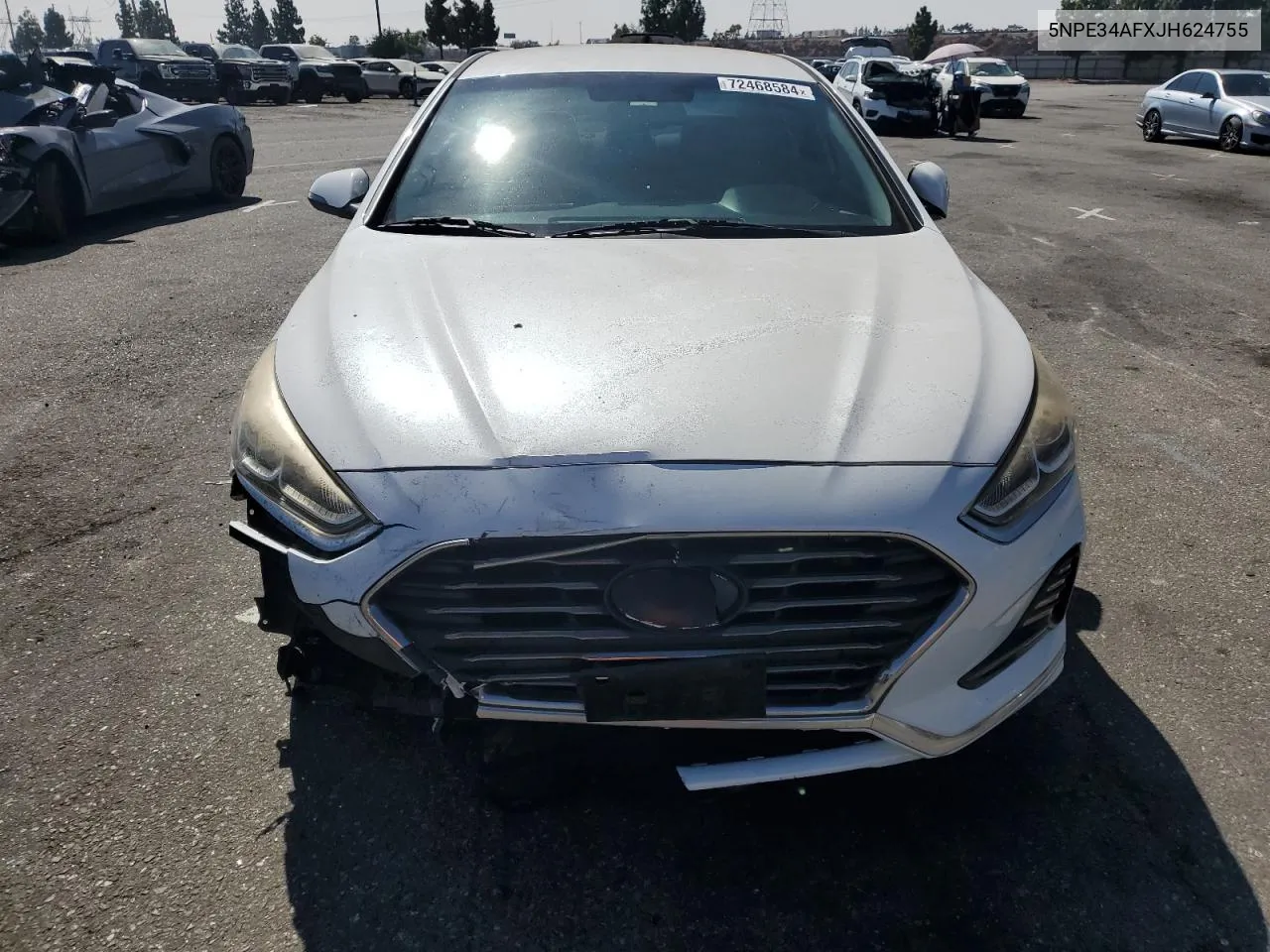 2018 Hyundai Sonata Sport VIN: 5NPE34AFXJH624755 Lot: 72468584