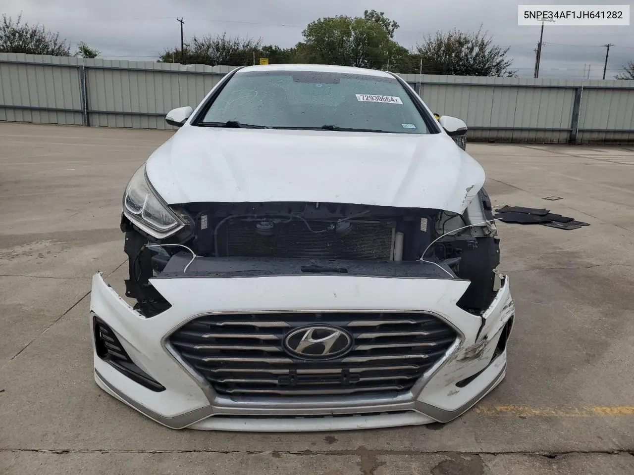 2018 Hyundai Sonata Sport VIN: 5NPE34AF1JH641282 Lot: 72930664