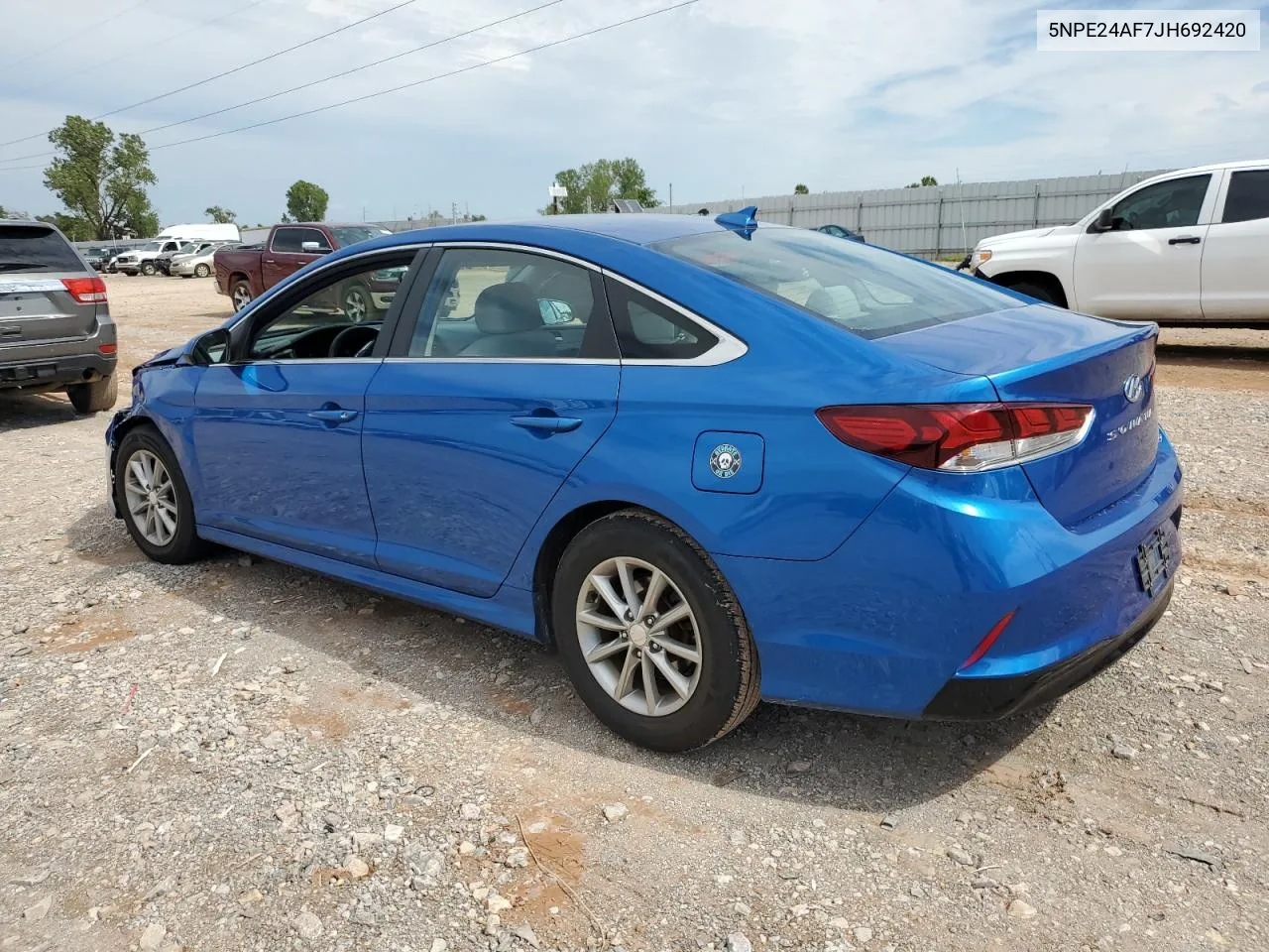 2018 Hyundai Sonata Se VIN: 5NPE24AF7JH692420 Lot: 73000204