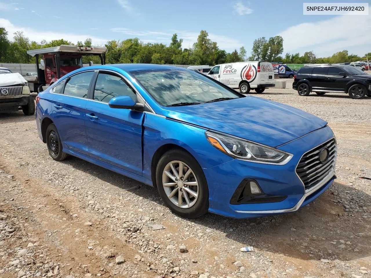 2018 Hyundai Sonata Se VIN: 5NPE24AF7JH692420 Lot: 73000204