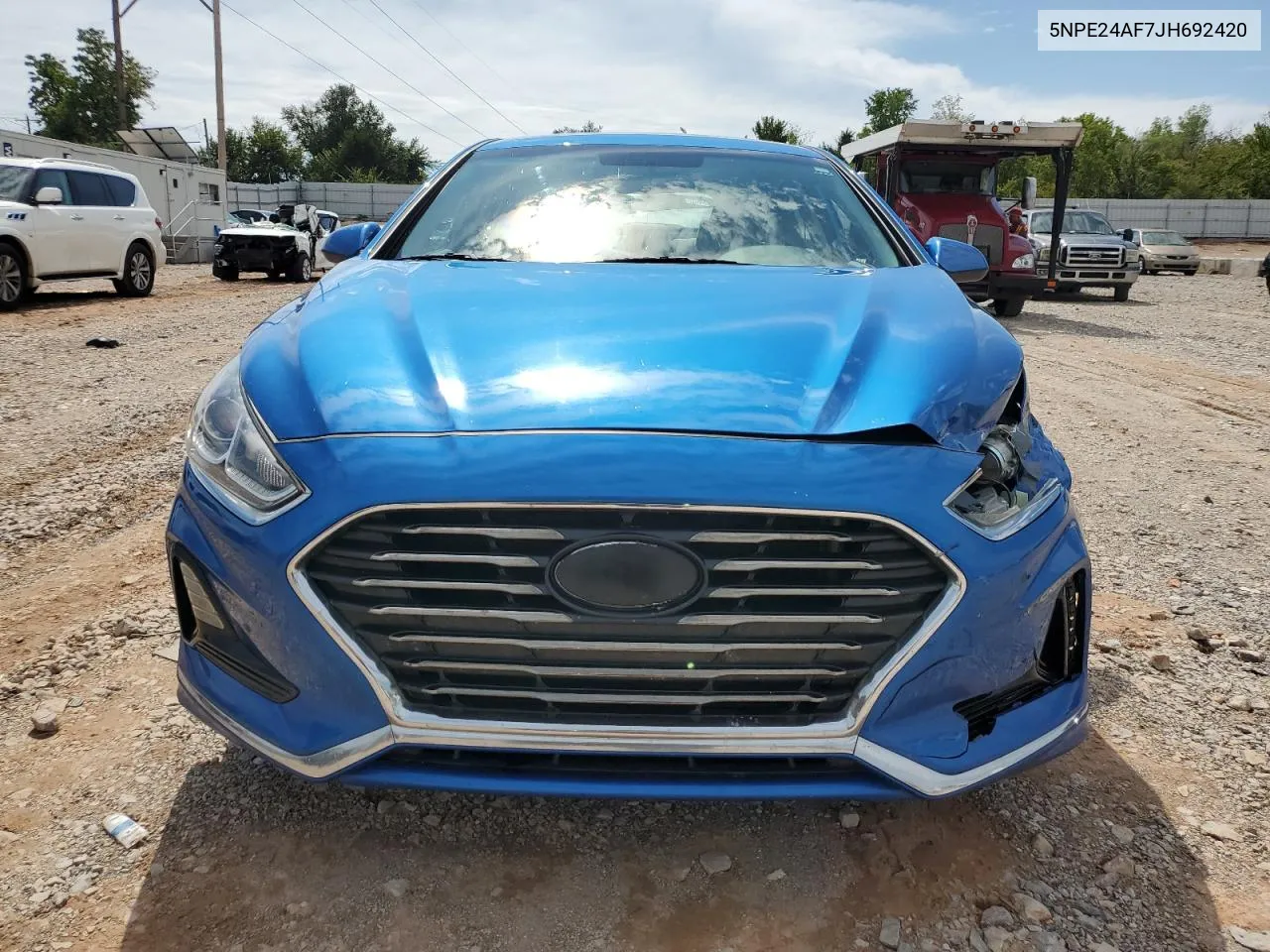 2018 Hyundai Sonata Se VIN: 5NPE24AF7JH692420 Lot: 73000204