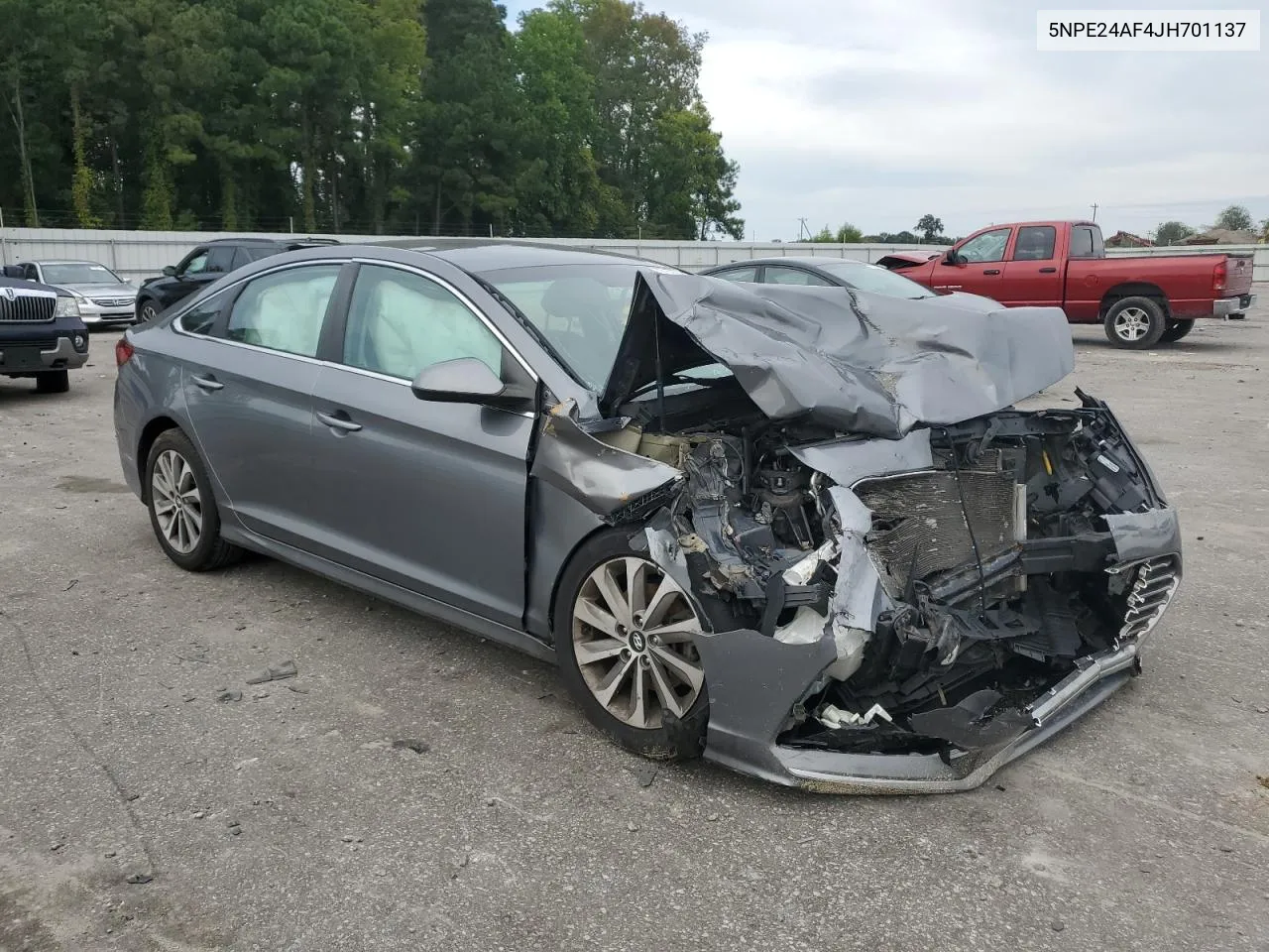 2018 Hyundai Sonata Se VIN: 5NPE24AF4JH701137 Lot: 73469044