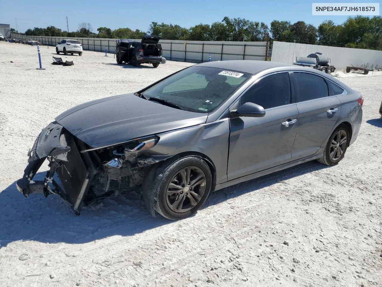 2018 Hyundai Sonata Sport VIN: 5NPE34AF7JH618573 Lot: 73513274