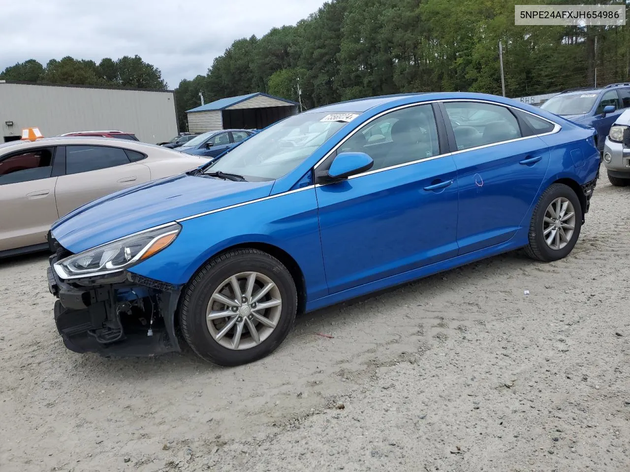 2018 Hyundai Sonata Se VIN: 5NPE24AFXJH654986 Lot: 73569224