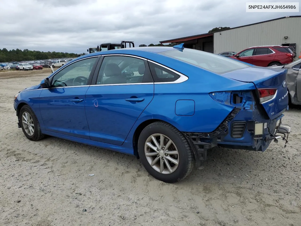 2018 Hyundai Sonata Se VIN: 5NPE24AFXJH654986 Lot: 73569224