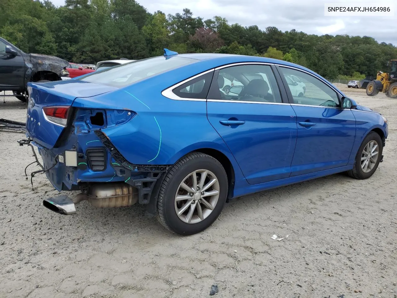 2018 Hyundai Sonata Se VIN: 5NPE24AFXJH654986 Lot: 73569224