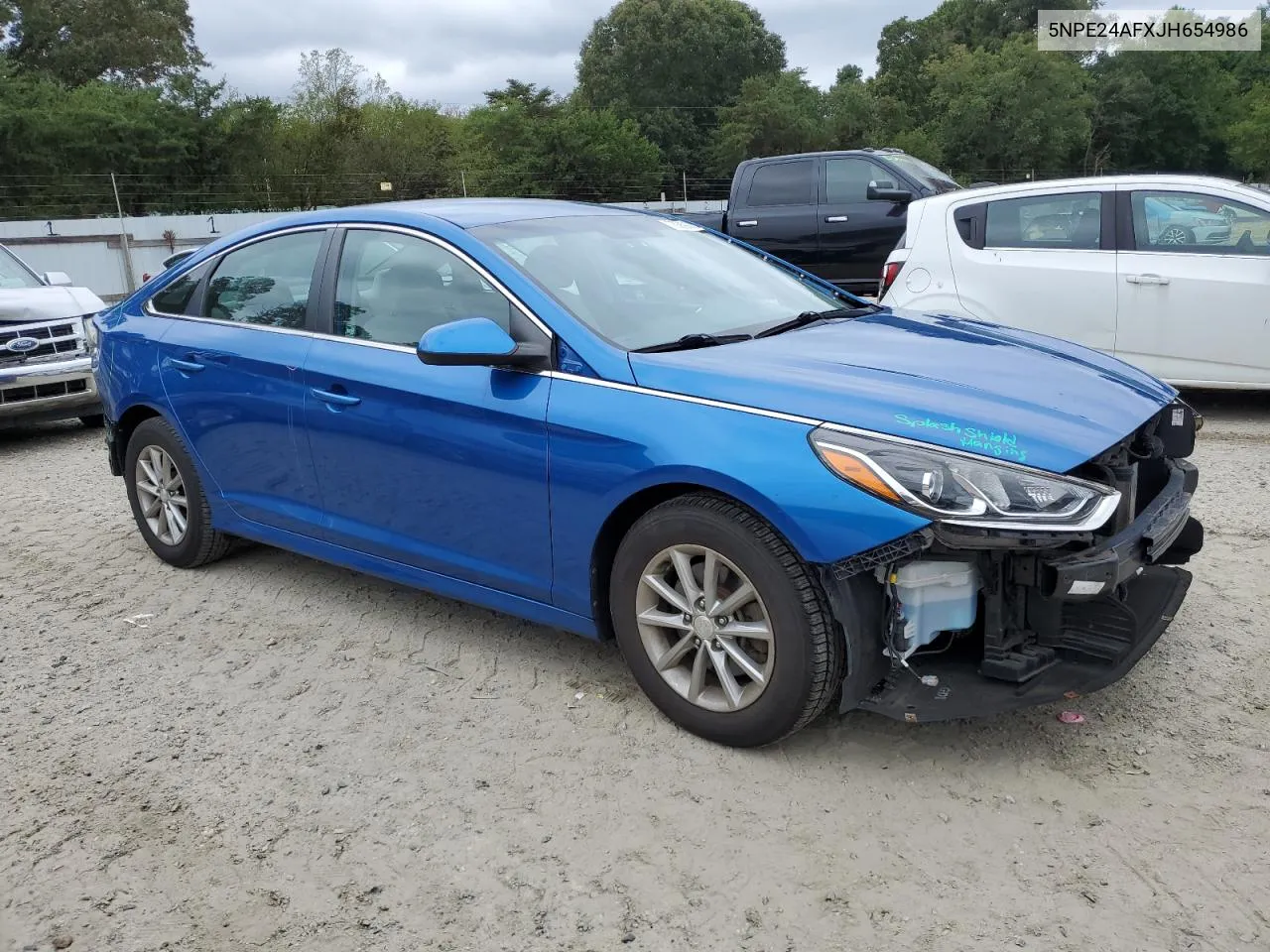 2018 Hyundai Sonata Se VIN: 5NPE24AFXJH654986 Lot: 73569224