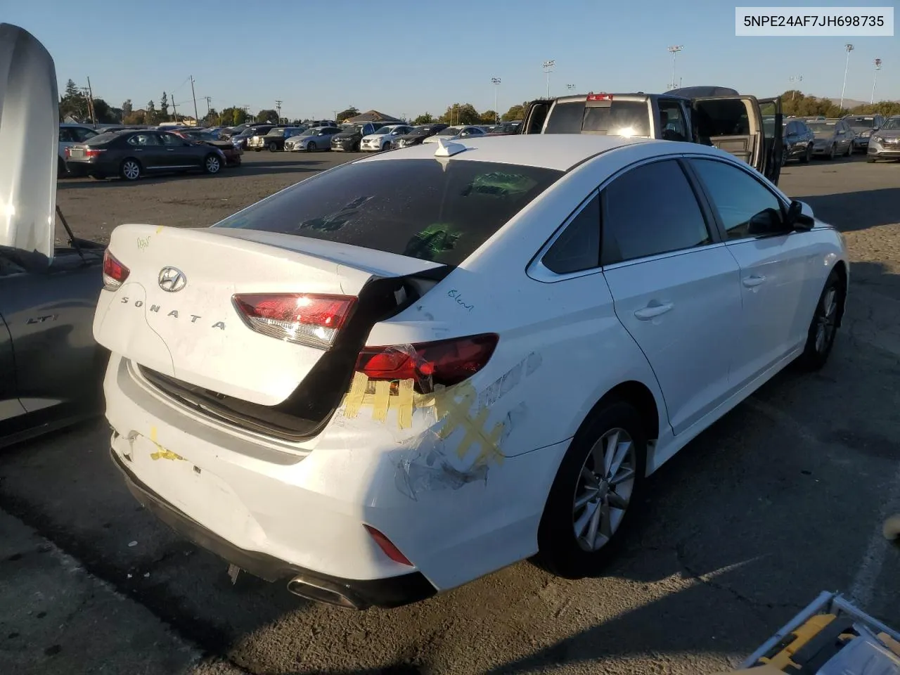 2018 Hyundai Sonata Se VIN: 5NPE24AF7JH698735 Lot: 73984784