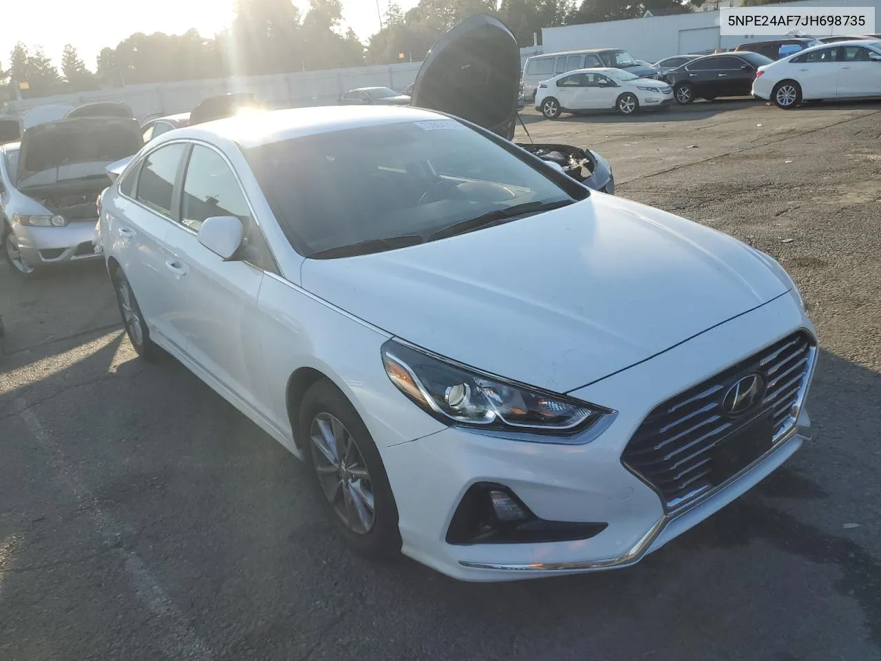 2018 Hyundai Sonata Se VIN: 5NPE24AF7JH698735 Lot: 73984784