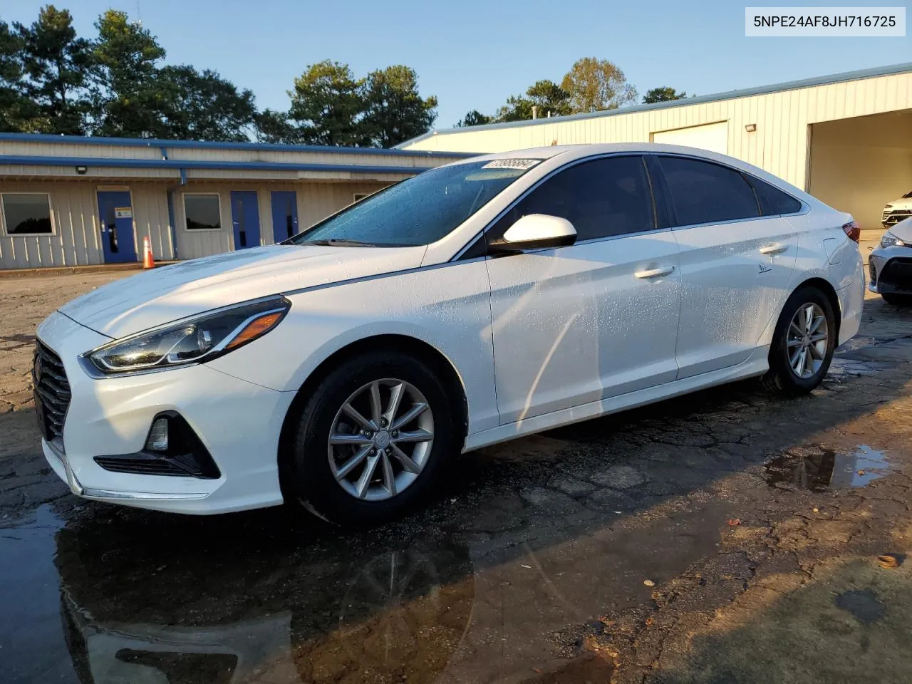 2018 Hyundai Sonata Se VIN: 5NPE24AF8JH716725 Lot: 73985864