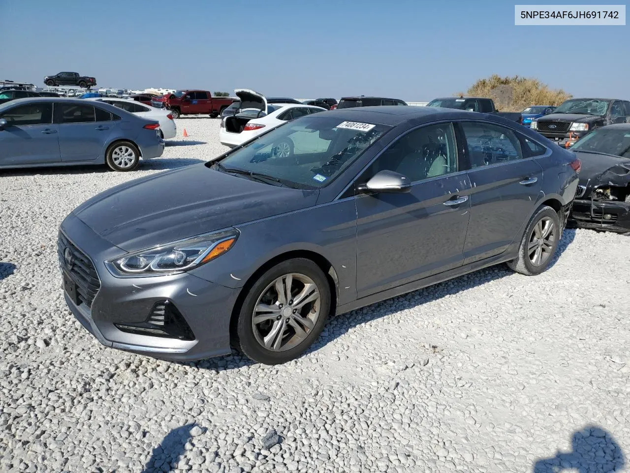 2018 Hyundai Sonata Sport VIN: 5NPE34AF6JH691742 Lot: 74081234