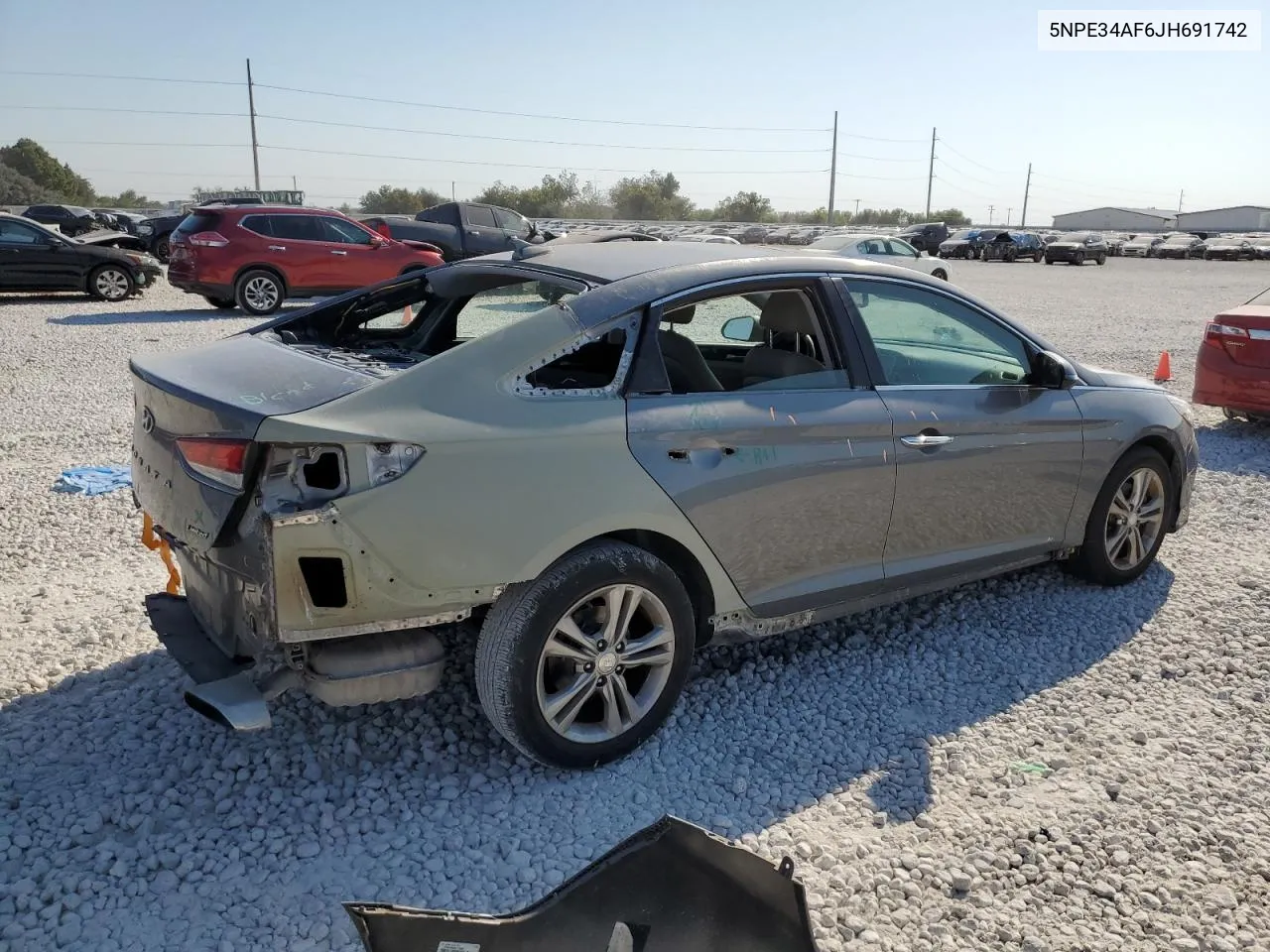 2018 Hyundai Sonata Sport VIN: 5NPE34AF6JH691742 Lot: 74081234