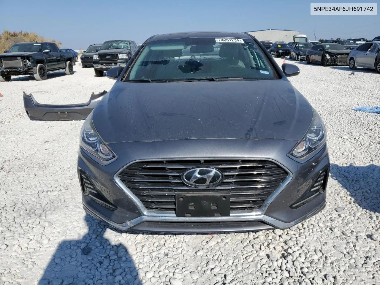 2018 Hyundai Sonata Sport VIN: 5NPE34AF6JH691742 Lot: 74081234