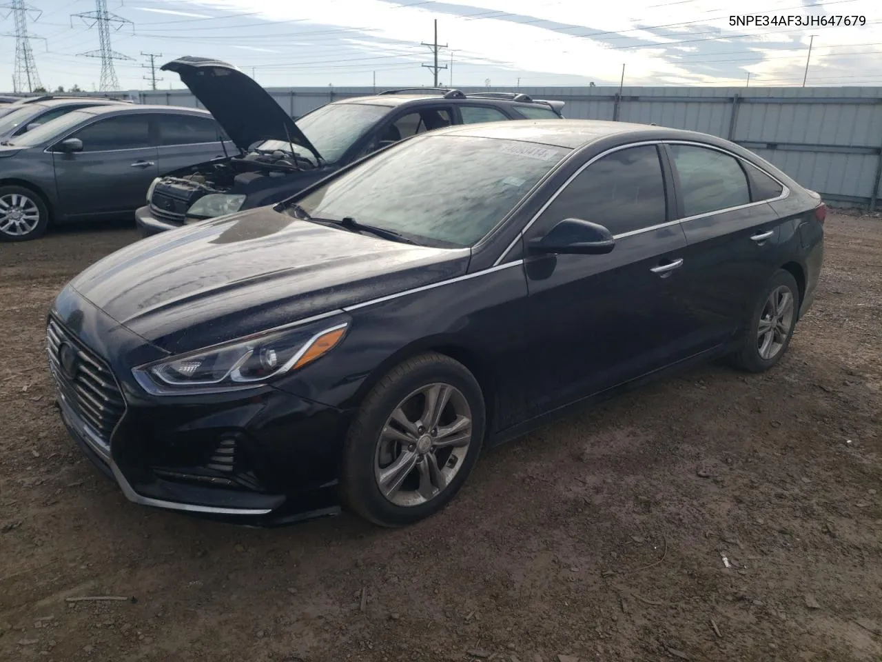 2018 Hyundai Sonata Sport VIN: 5NPE34AF3JH647679 Lot: 74093414