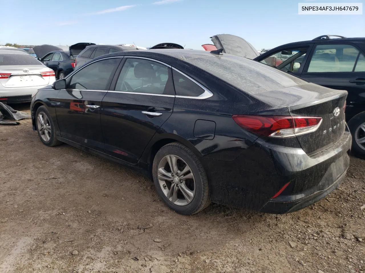 5NPE34AF3JH647679 2018 Hyundai Sonata Sport