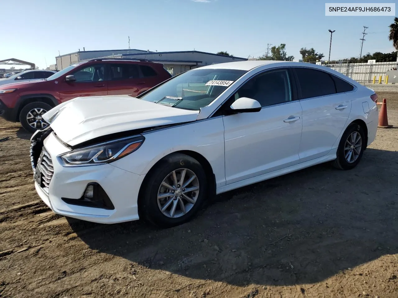 2018 Hyundai Sonata Se VIN: 5NPE24AF9JH686473 Lot: 74143854