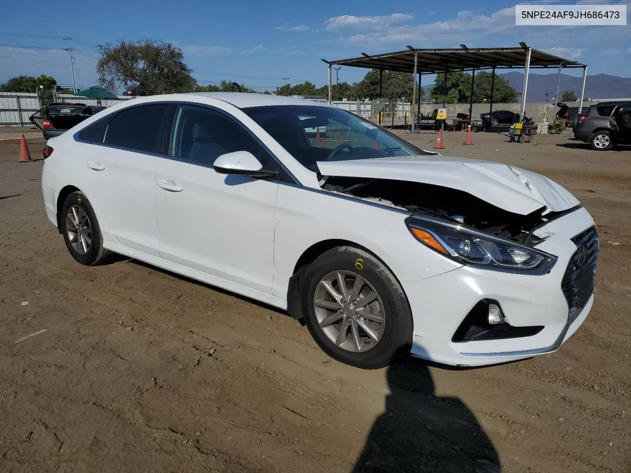 2018 Hyundai Sonata Se VIN: 5NPE24AF9JH686473 Lot: 74143854