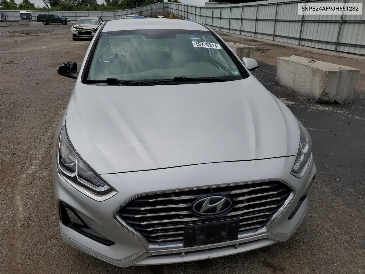 2018 Hyundai Sonata Se VIN: 5NPE24AF9JH661282 Lot: 74198574